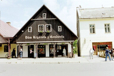 Laubenhaus im Centrum von Hohenelbe